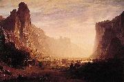 Albert Bierstadt Albert Bierstadt Looking Down Yosemite Valley oil painting reproduction